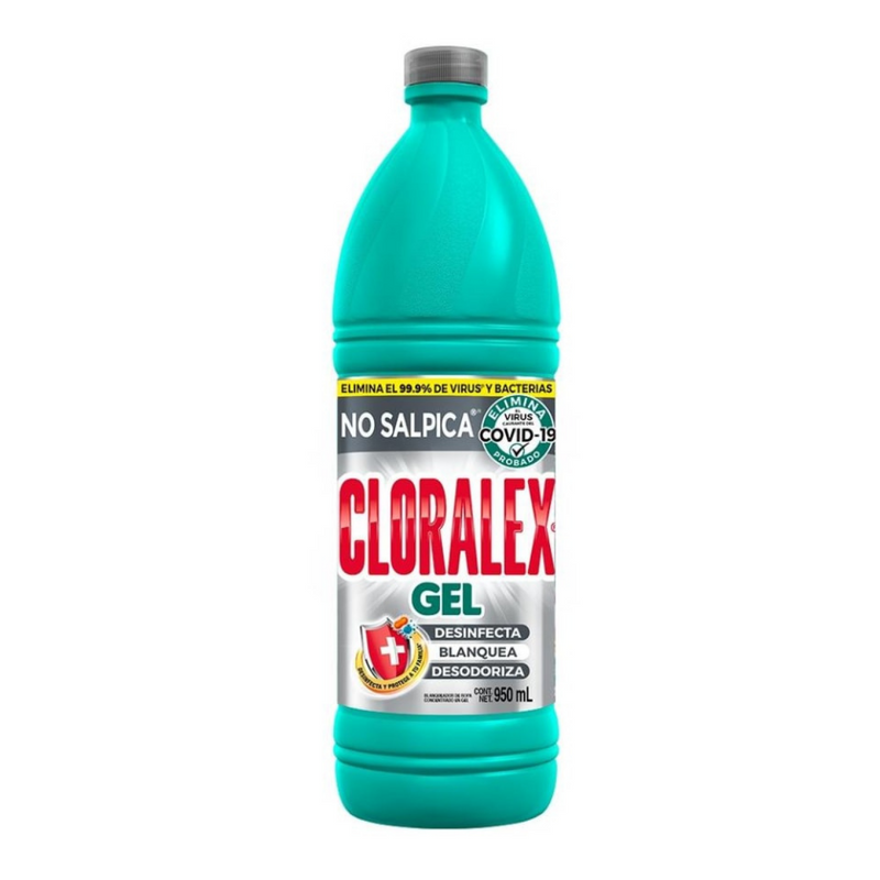 Blanqueador cloralex gel 950ml.