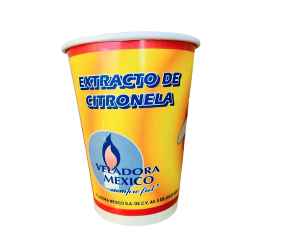 Veladora con extracto de citronela SAN MARCOS