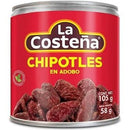 Chile chipotle la costeña en lata Cont. 1pz. 105g.