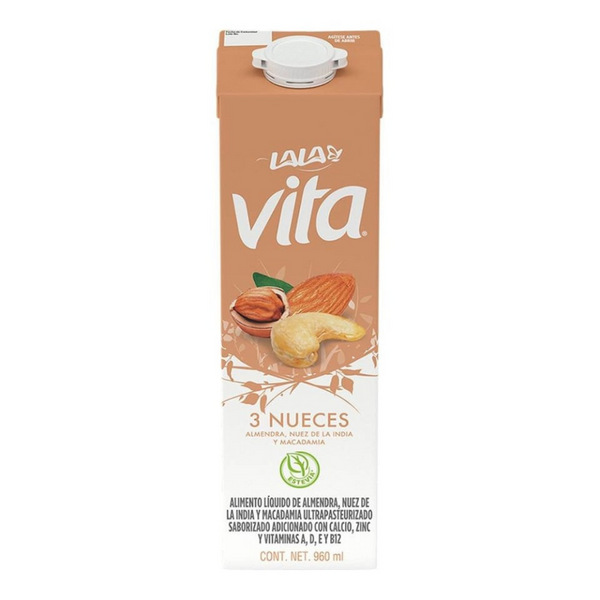 Alimento Liquido Lala Vita 3 Nueces 960ml.