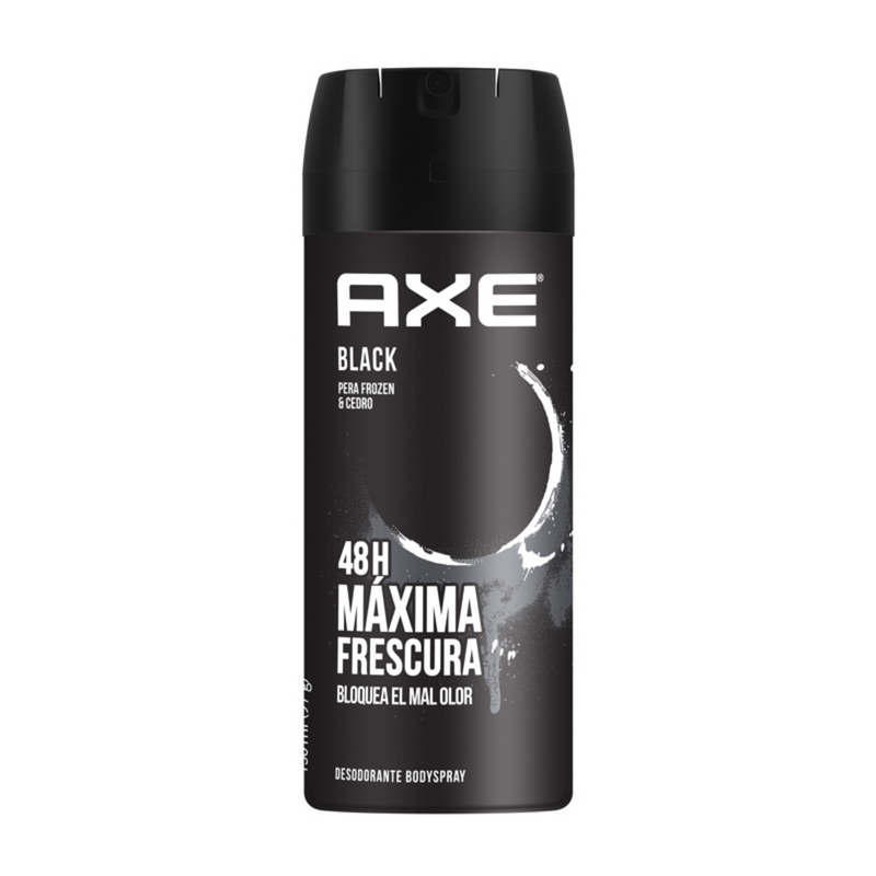 Desodorante en Aerosol Axe Spray Black Caballero Cont. 97gr