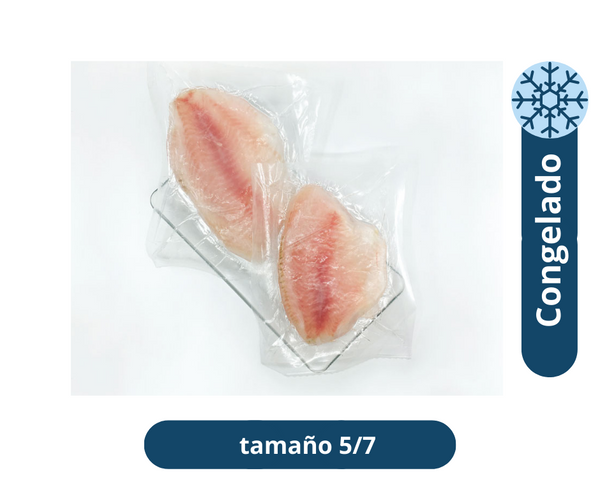 Filete de Tilapia 100% (tamaño 5/7)