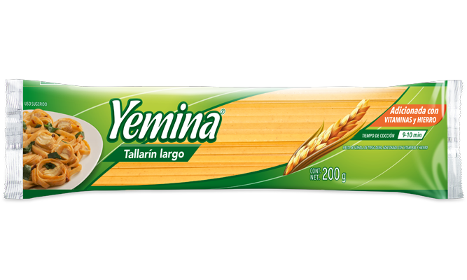 Pasta de spaguetti yemina 220gr.