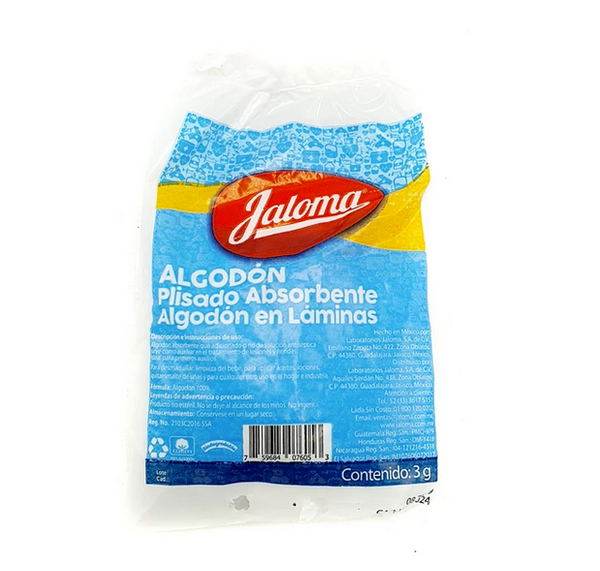 Algodon Jaloma Cont. 3gr.