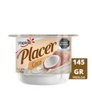 Yoghurt Yoplait Placer sabor coco 145gr