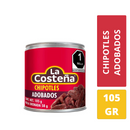 Chile chipotle la costeña en lata Cont. 1pz. 105g.