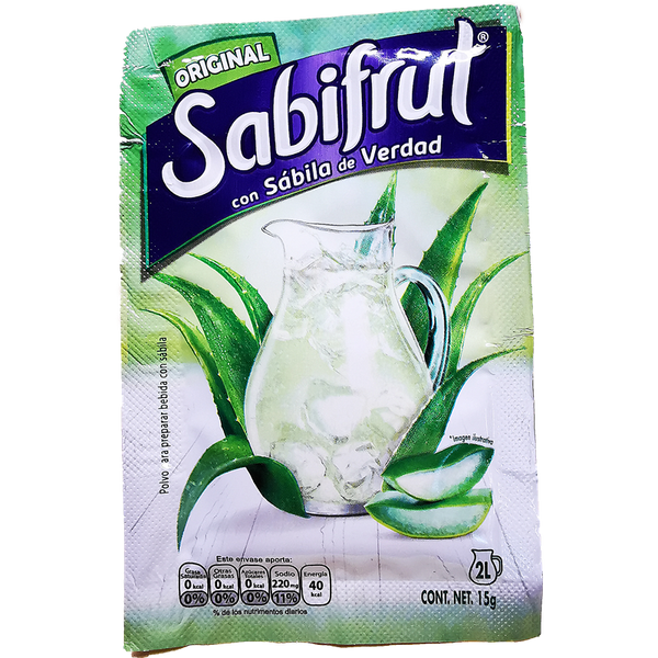Concentrado En Polvo Sabifrut sabila 15gr