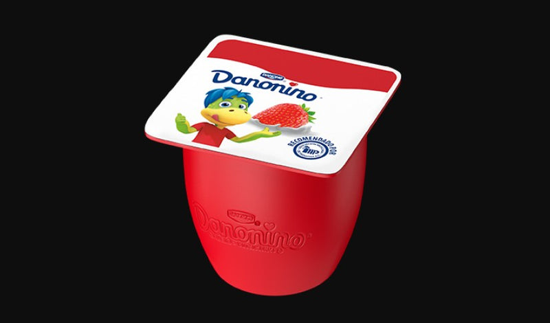 Danonino sabor fresa Chico pieza 42g.