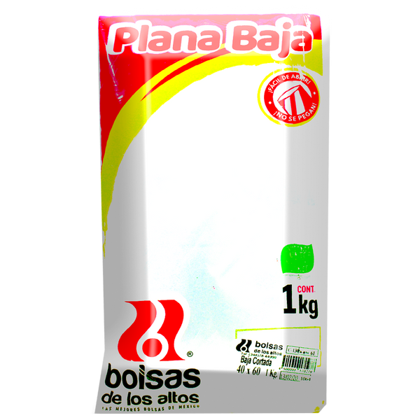 Bolsa Plana Baja 40x60 De los Altos 1kg.